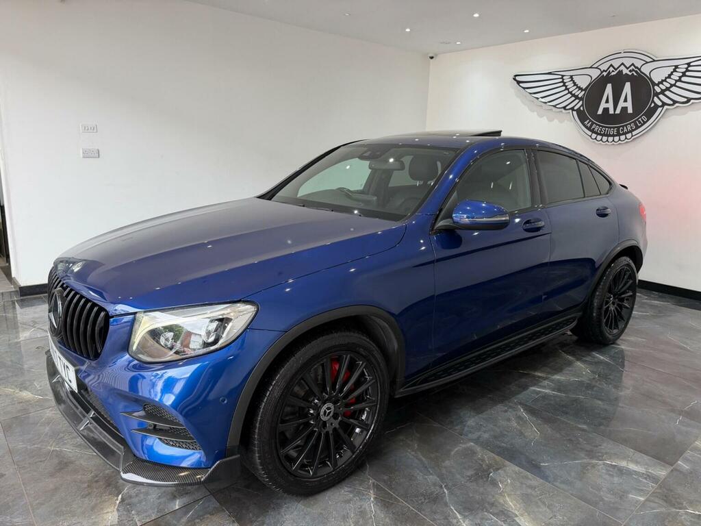 Mercedes-Benz GLC Class 2.1 Glc250d Amg Line Premium Plus Coupe G-tronic Blue #3