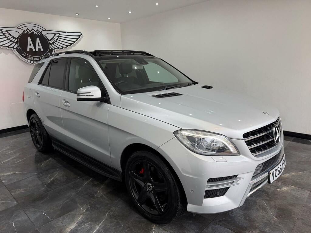 Mercedes-Benz M Class 2.1 Ml250 Bluetec Amg Line G-tronic 4Wd Euro 6 S Silver #5