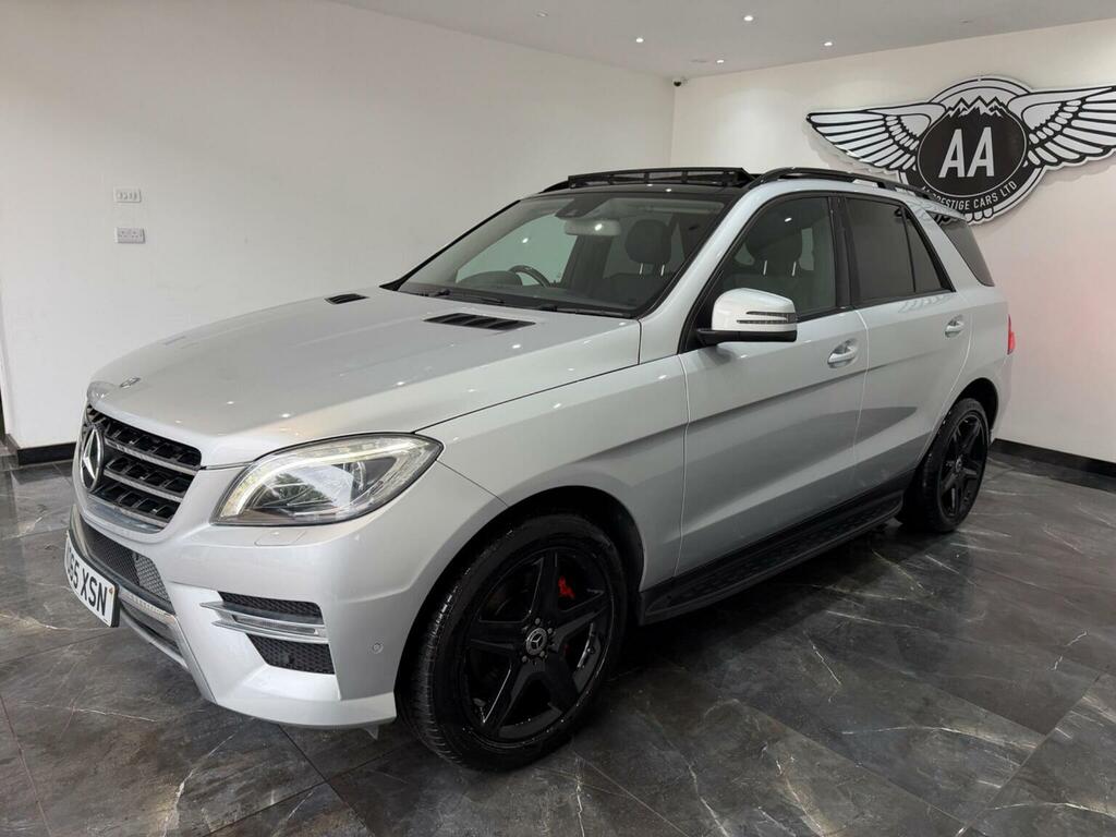 Mercedes-Benz M Class 2.1 Ml250 Bluetec Amg Line G-tronic 4Wd Euro 6 S Silver #3