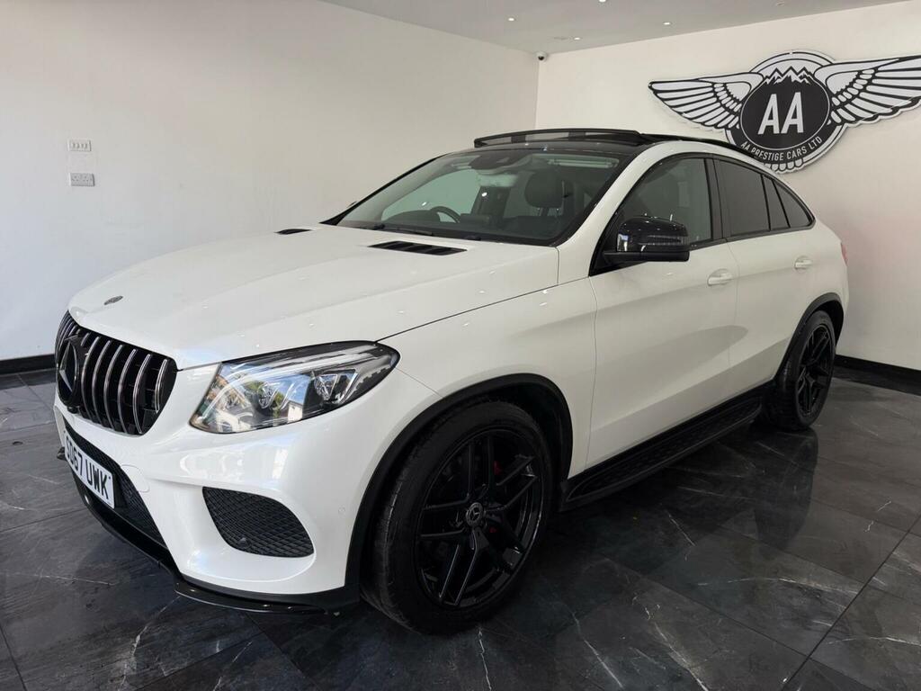 Mercedes-Benz GLE Coupe Suv 3.0 Gle350d V6 Amg Line Premium Coupe G-tron White #4