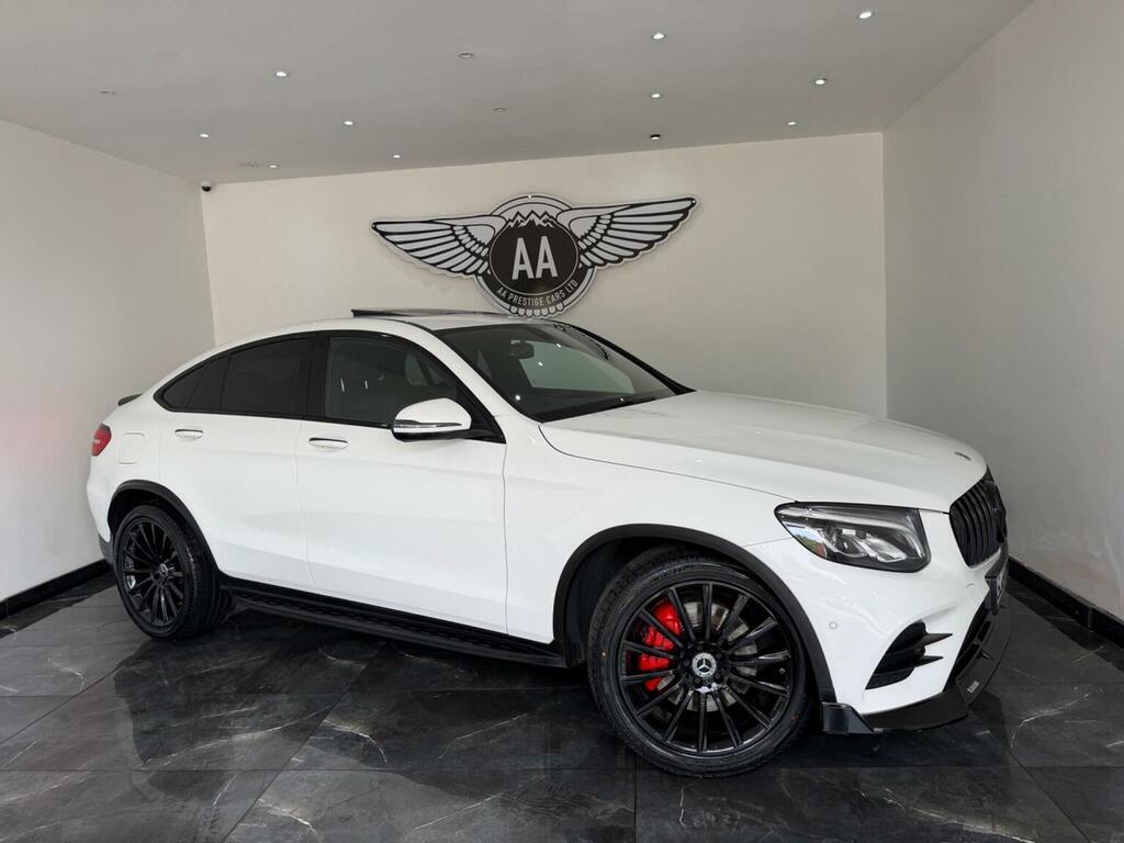 Mercedes-Benz GLC Class 2.0 Glc250 Amg Line Premium Coupe G-tronic 4Mat White