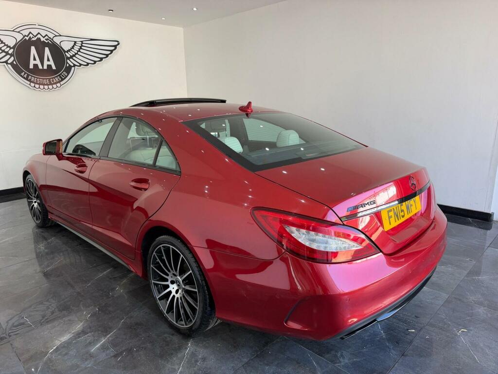 Mercedes-Benz CLS 2.1 Cls220 Bluetec Amg Line Coupe G-tronic Euro 6 Red #4