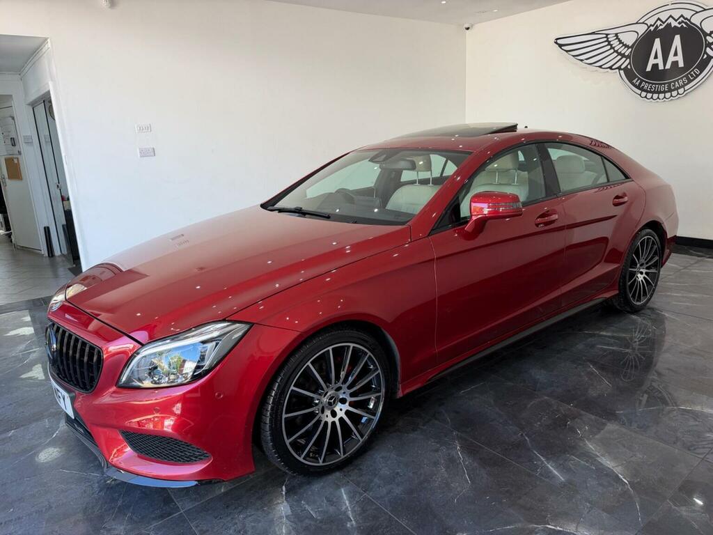 Mercedes-Benz CLS 2.1 Cls220 Bluetec Amg Line Coupe G-tronic Euro 6 Red #3