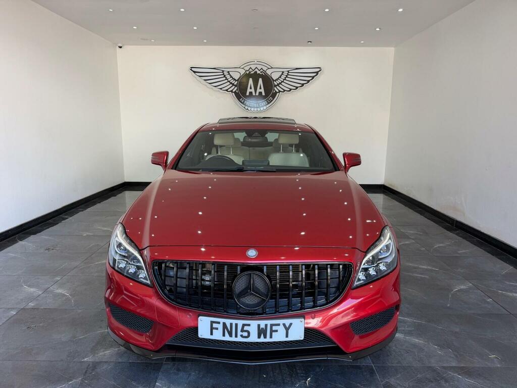 Mercedes-Benz CLS 2.1 Cls220 Bluetec Amg Line Coupe G-tronic Euro 6 Red #2
