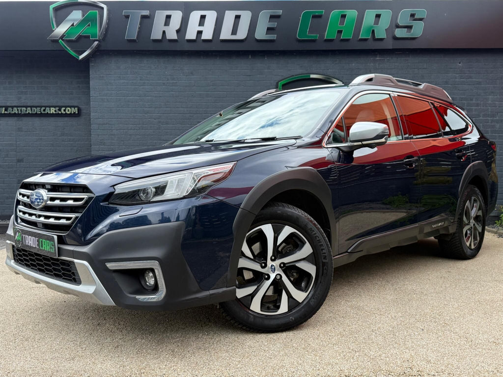 Subaru Outback Estate Blue #3
