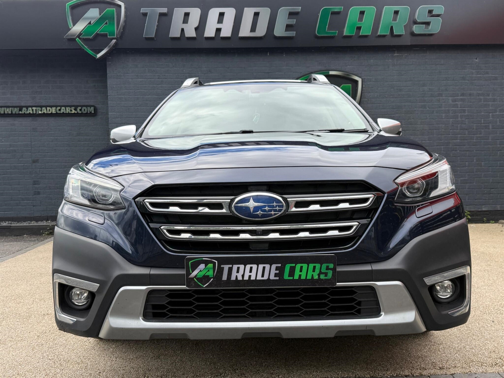 Subaru Outback Estate Blue #2