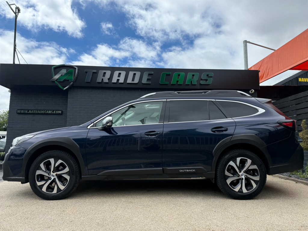 Subaru Outback Estate Blue #4