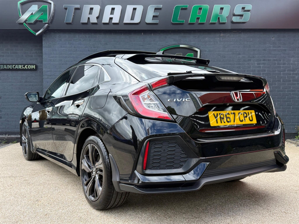 Honda Civic Hatchback Black #5