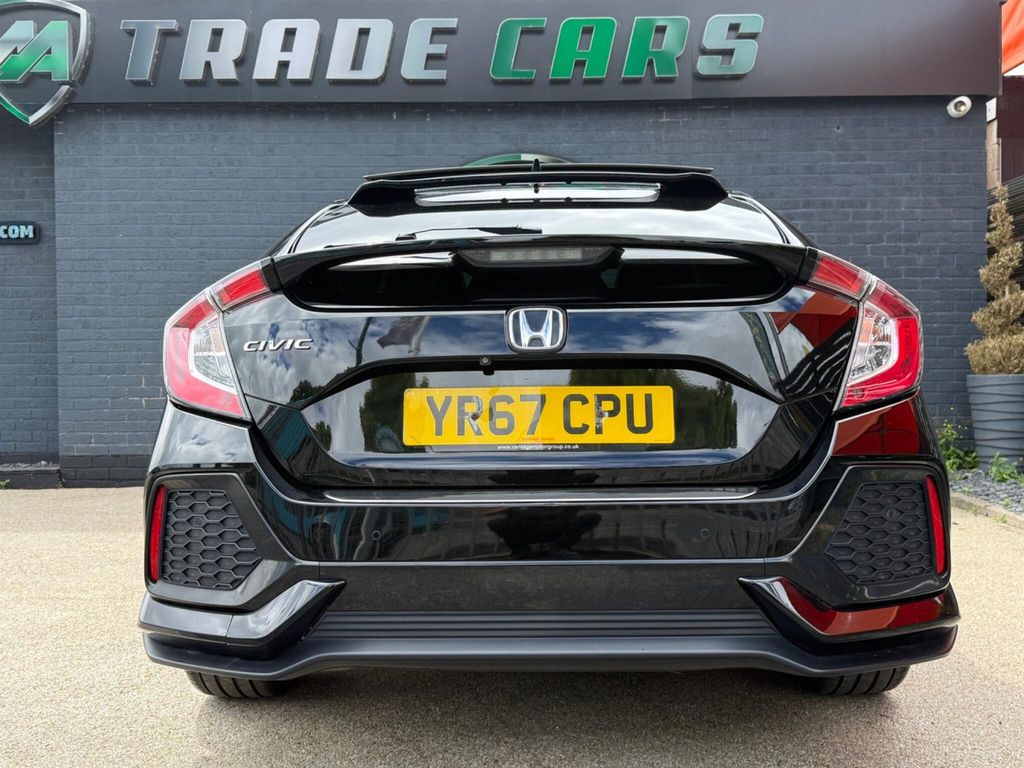 Honda Civic Hatchback Black #6