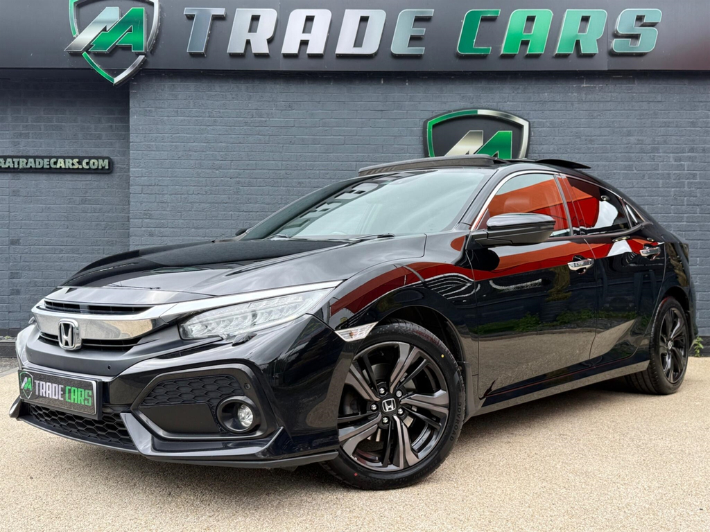 Honda Civic Hatchback Black #3