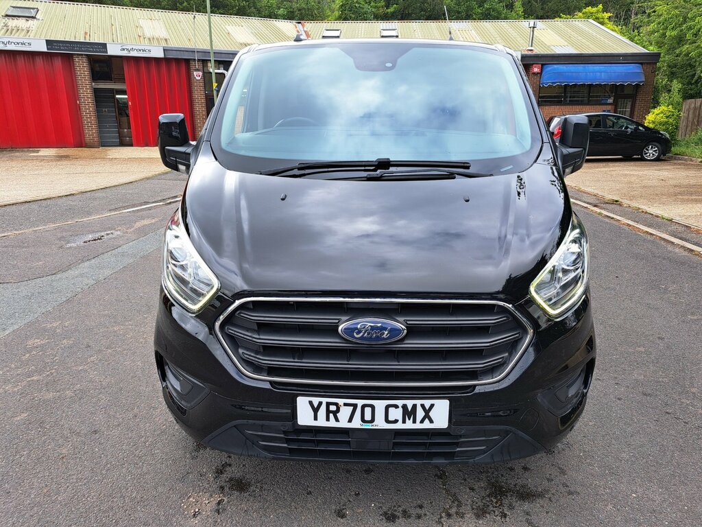 Ford Transit Custom 2.0 300 Ecoblue Limited Panel Van Manua YR70CMX Black #2