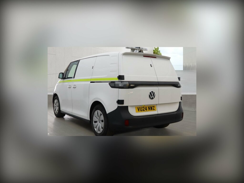 Volkswagen ID.Buzz Pro 77Kwh Commerce Plus Panel Van Aut White #4