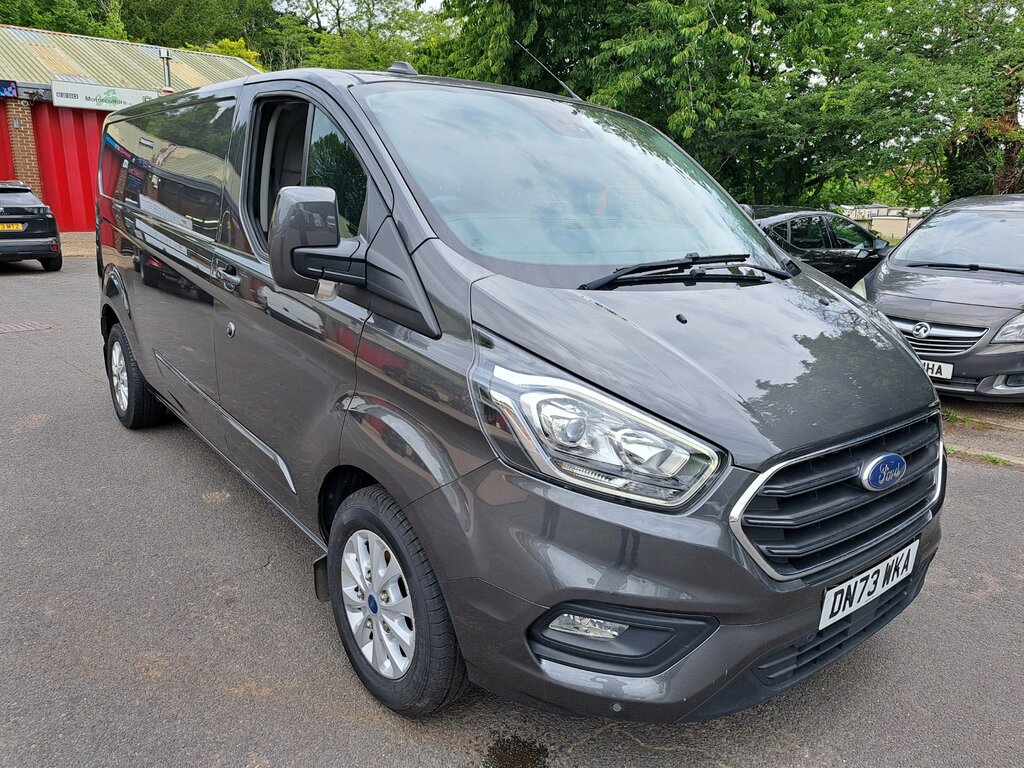 Ford Transit Custom 2.0 300 Ecoblue Limited Panel Van Manua DN73WKA Grey #3