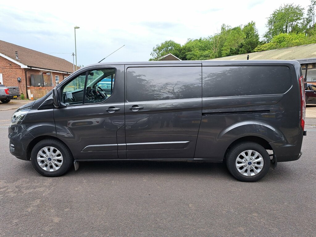 Ford Transit Custom 2.0 300 Ecoblue Limited Panel Van Manua DN73WKA Grey #4