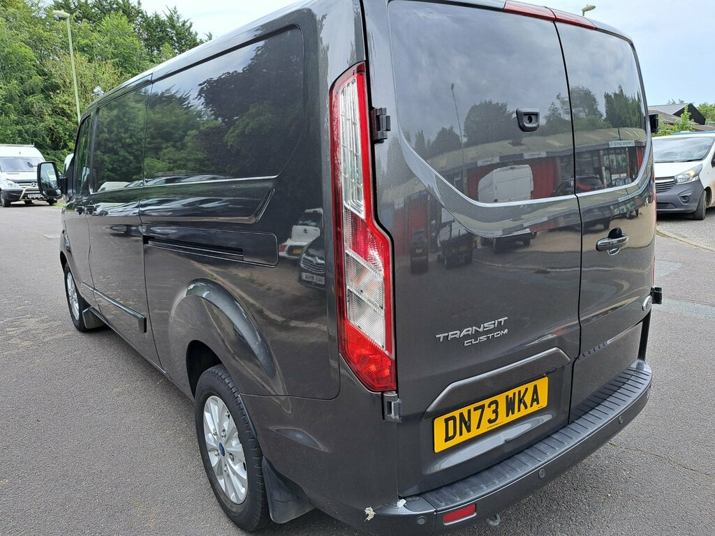 Ford Transit Custom 2.0 300 Ecoblue Limited Panel Van Manua DN73WKA Grey #6