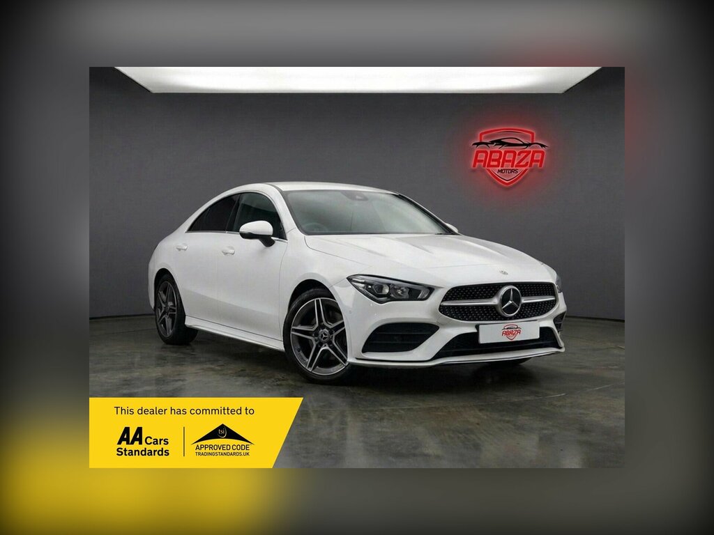 Mercedes-Benz CLA Class 1.3 Cla250e 15.6Kwh Amg Line Premium Coupe P White