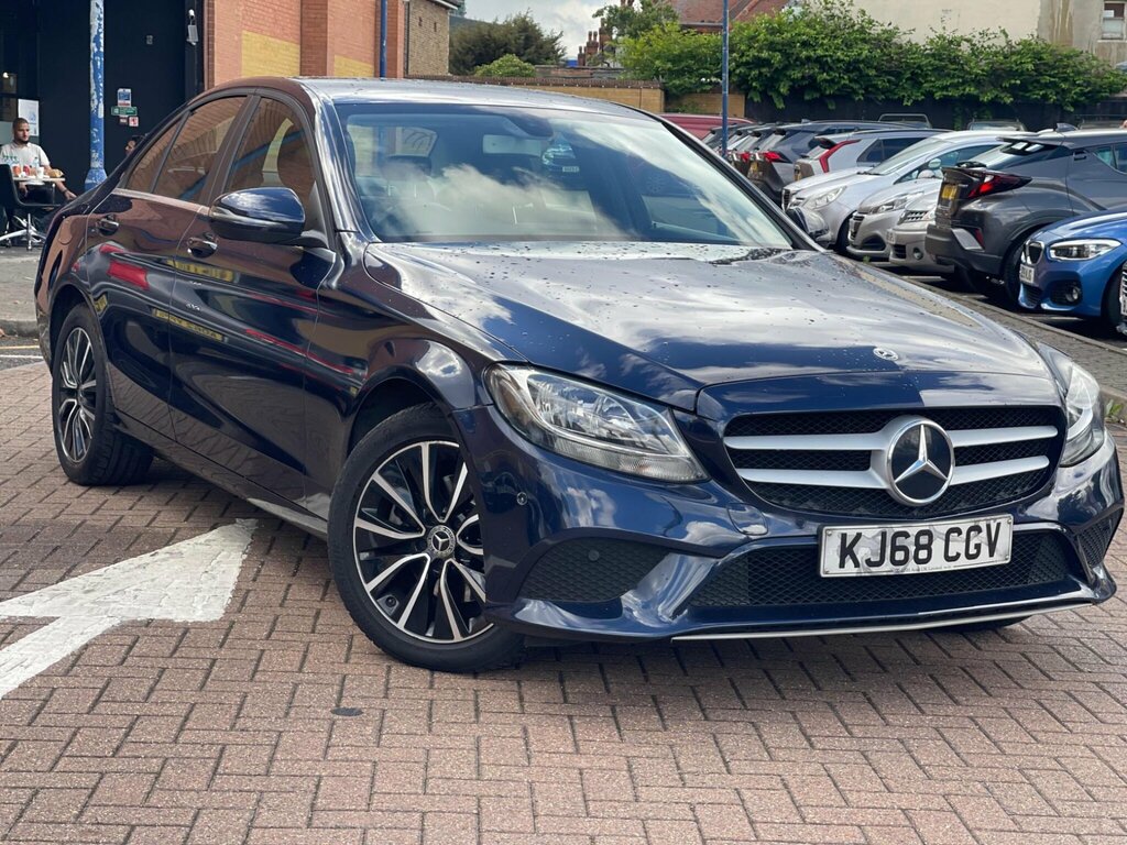 Mercedes-Benz C Class 2.0 C220d Se Saloon G-tronic Euro 6 S KJ68CGV Blue #6