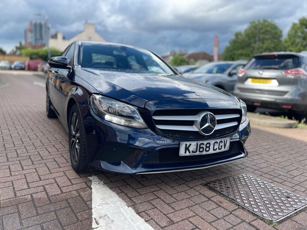 Mercedes-Benz C Class 2.0 C220d Se Saloon G-tronic Euro 6 S KJ68CGV Blue #5