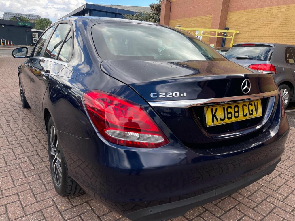 Mercedes-Benz C Class 2.0 C220d Se Saloon G-tronic Euro 6 S KJ68CGV Blue #4