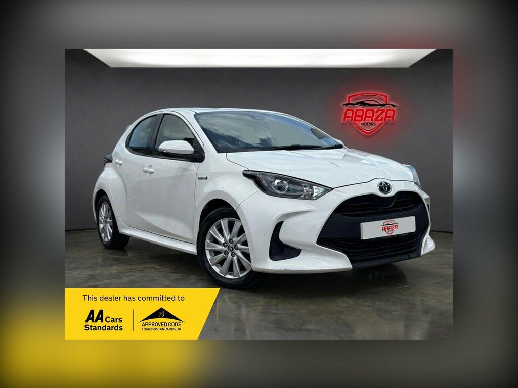 Toyota Yaris 1.5 Vvt-h Icon E-cvt Euro 6 Ss CF21UKA White