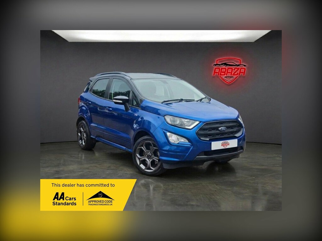 Ford Ecosport 1.0T Ecoboost Gpf St-line Suv Euro WB19FWL Blue