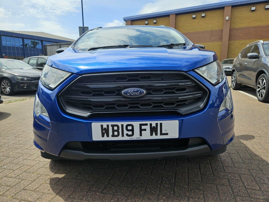 Ford Ecosport 1.0T Ecoboost St-line Euro 6 Ss WB19FWL Blue #6
