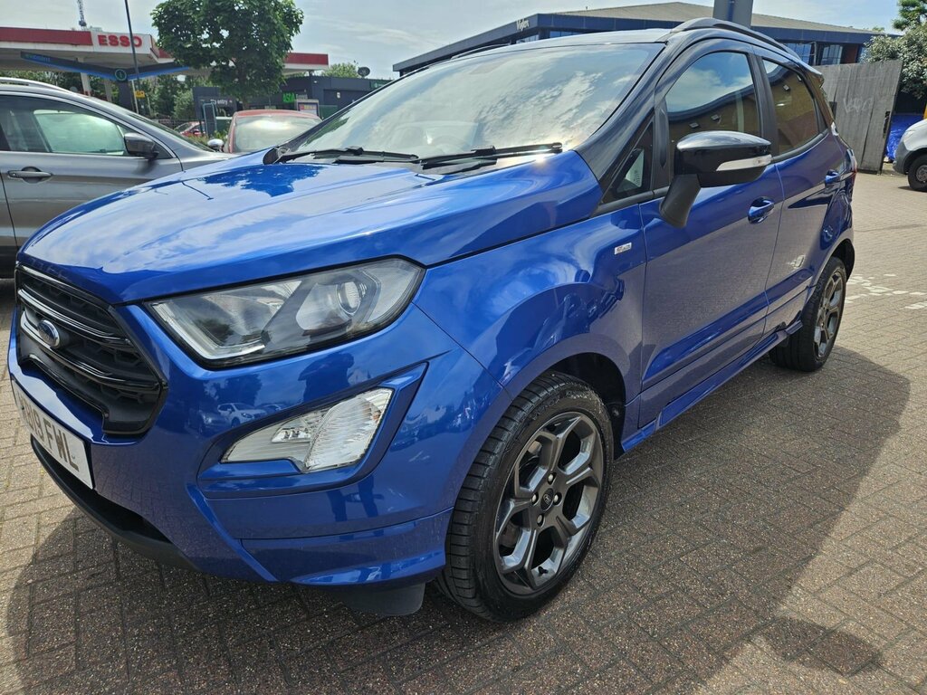 Ford Ecosport 1.0T Ecoboost St-line Euro 6 Ss WB19FWL Blue #3
