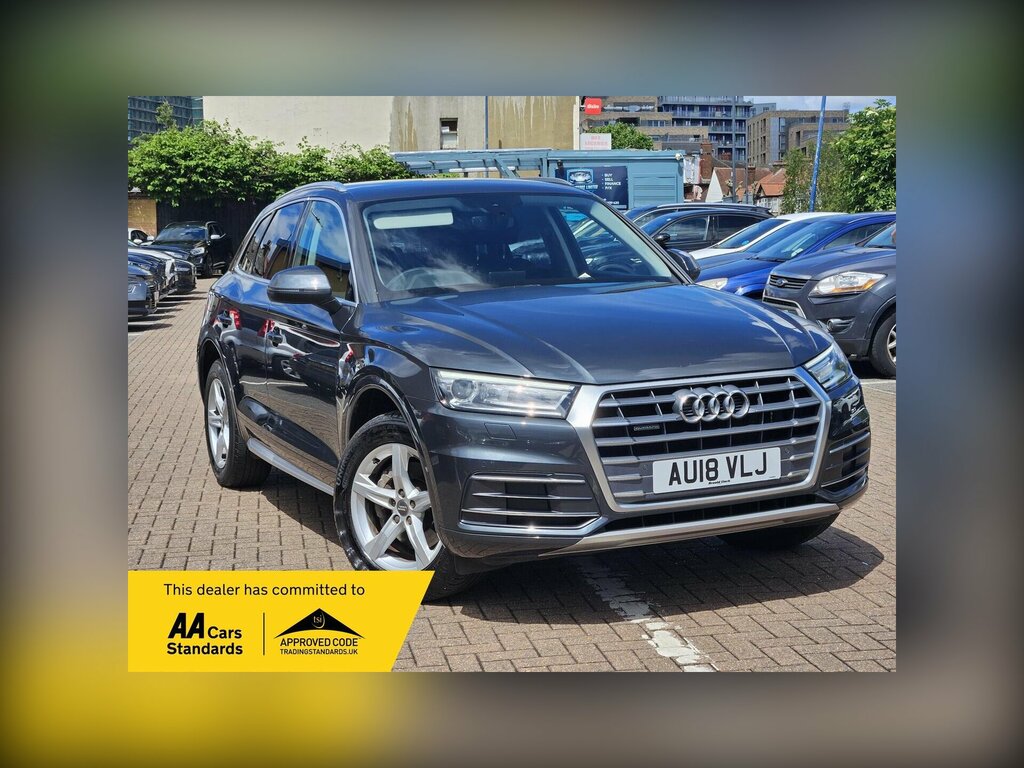 Audi Q5 2.0 Tdi Sport Suv S Tronic Quattro Euro AU18VLJ Grey #2