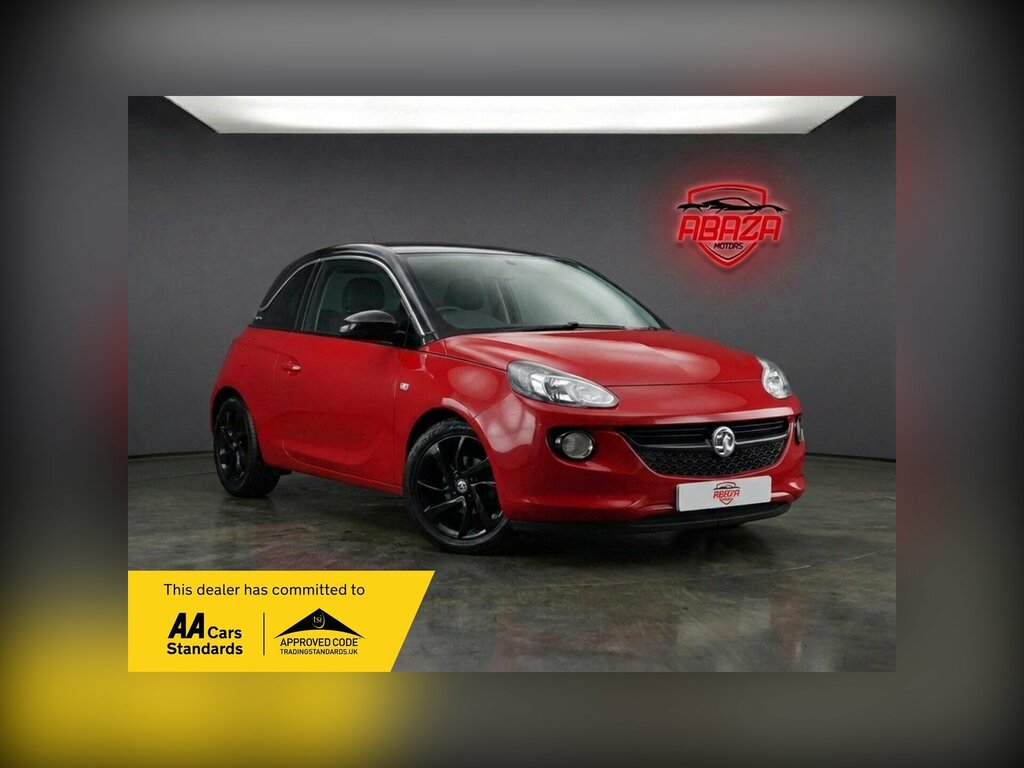 Vauxhall Adam 1.2 Ecoflex 16V Glam Hatchback E Red