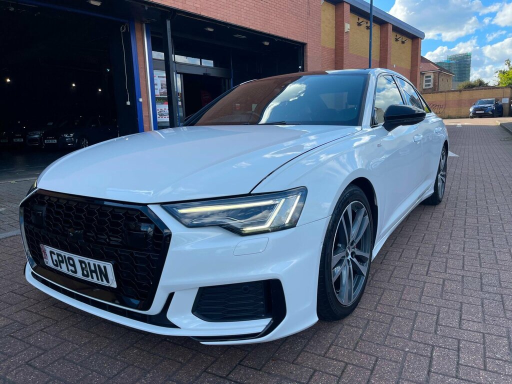Audi A6 Saloon 2.0 Tdi 40 S Line Saloon S Tronic Euro White #3