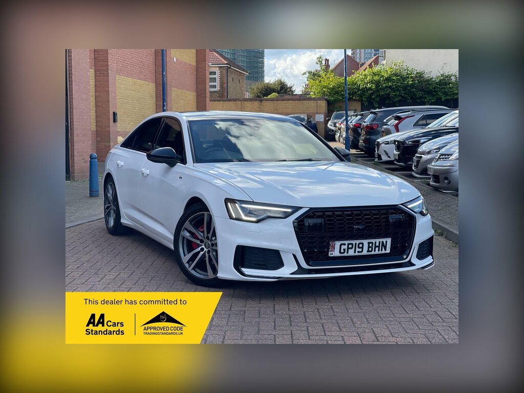 Audi A6 Saloon 2.0 Tdi 40 S Line Saloon S Tronic Euro White
