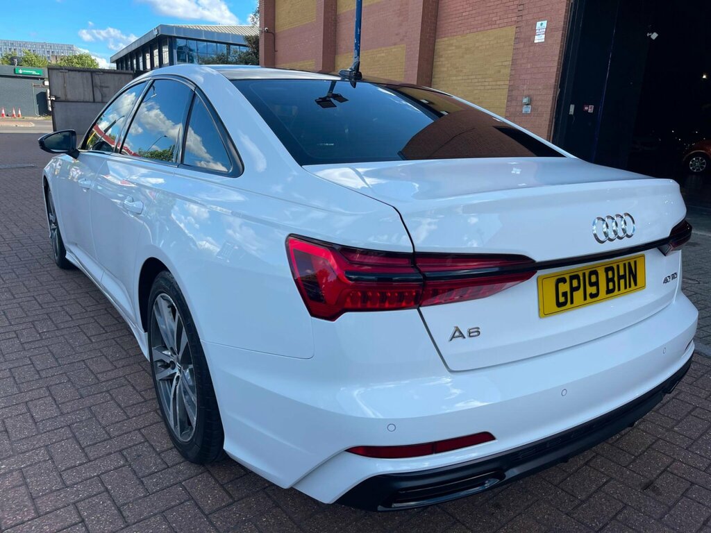 Audi A6 Saloon 2.0 Tdi 40 S Line Saloon S Tronic Euro White #4
