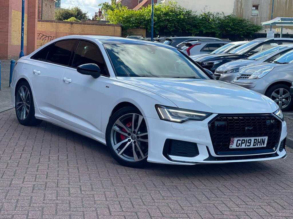 Audi A6 Saloon 2.0 Tdi 40 S Line Saloon S Tronic Euro White #5