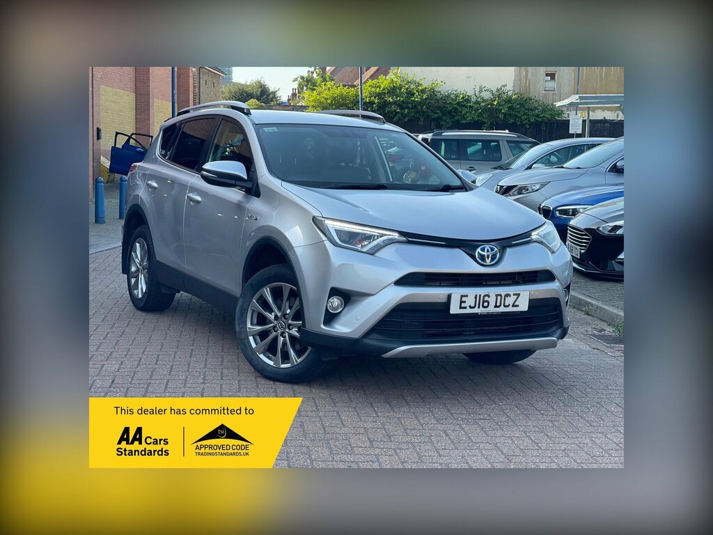 Toyota Rav 4 2.5 Vvt-h Excel Cvt 4Wd Euro 6 Ss EJ16DCZ Silver