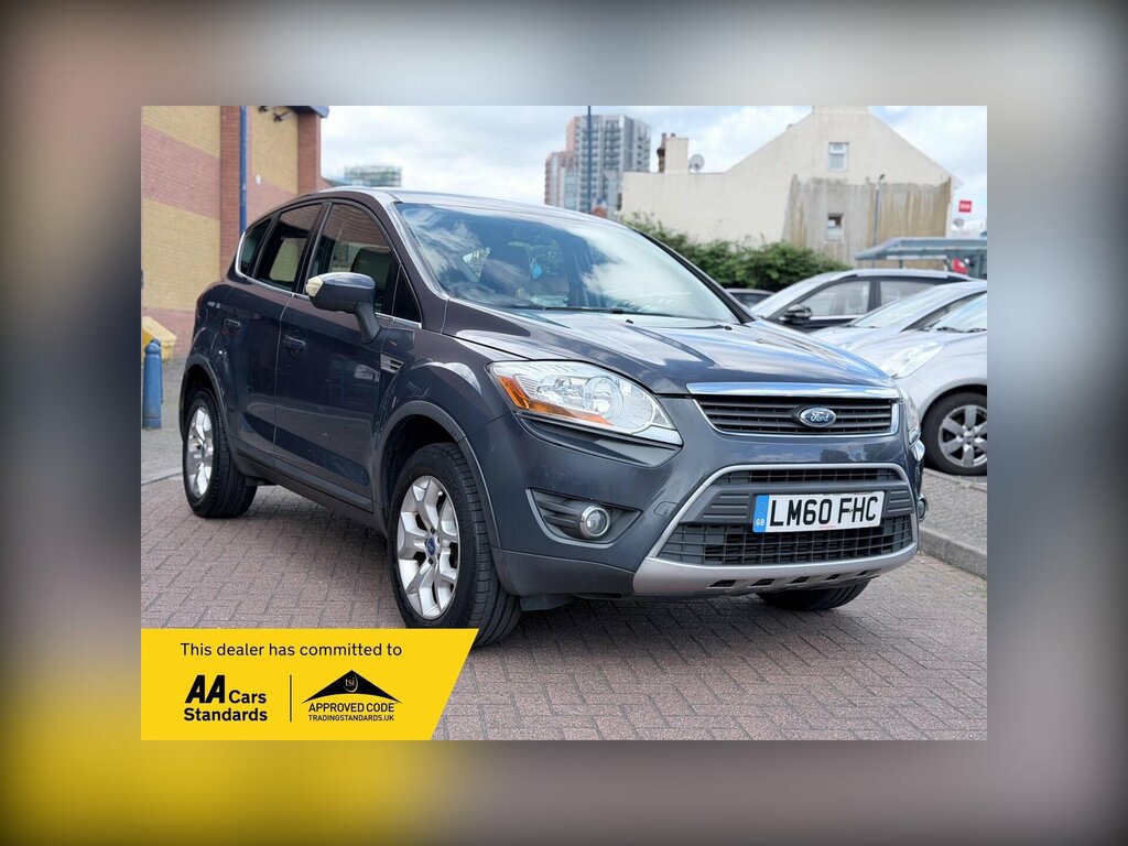 Ford Kuga 2.0 Zetec Tdci Awd 134 Bhp Black #1