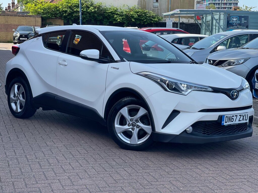 Toyota C-Hr 1.8 Vvt-h Icon Suv Hybrid Cvt Euro 6 S DN67ZXU White #6