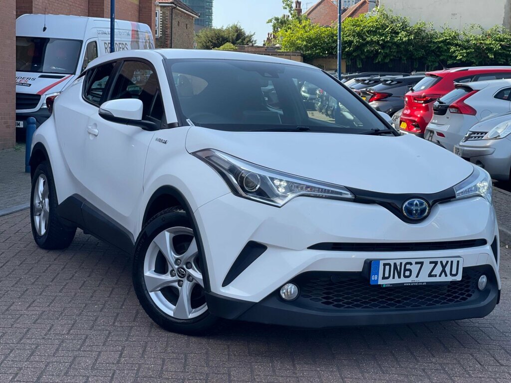 Toyota C-Hr 1.8 Vvt-h Icon Suv Hybrid Cvt Euro 6 S DN67ZXU White #2