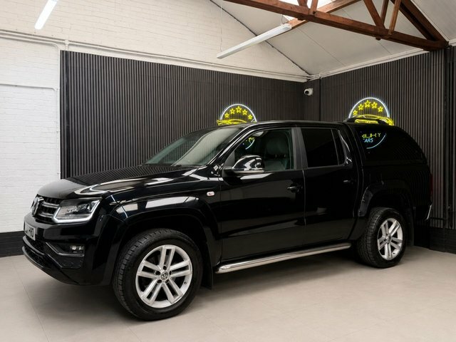 Volkswagen Amarok 3.0 Tdi V6 Bluemotion Tech Highline Pickup Double Black #3