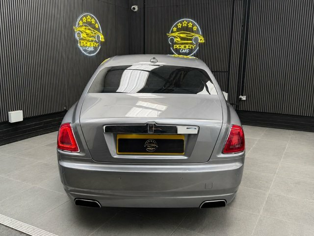 Rolls-Royce Ghost 6.6 V12 Saloon Euro 5 563 Bhp Silver #5