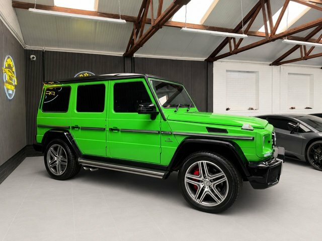 Mercedes-Benz G Class 5.5 G63 V8 Biturbo Amg Spds7gt 4Wd Euro 5 S S 5 Green #2