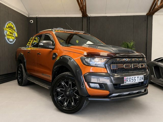 Ford Ranger 3.2 Tdci Wildtrak Pickup Double Cab Aut Orange