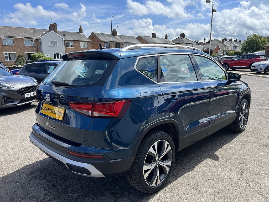 Seat Ateca 1.0 Tsi Se Technology Suv Euro 6 AE23WWL Blue #4