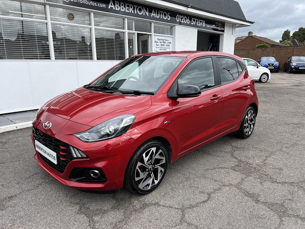 Hyundai I10 1.0 T-gdi N Line Hatchback Euro Red