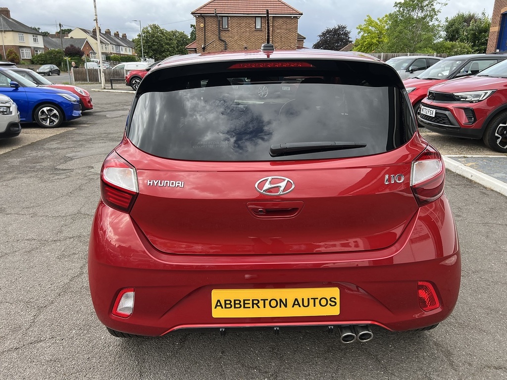 Hyundai I10 1.0 T-gdi N Line Hatchback Euro Red #6