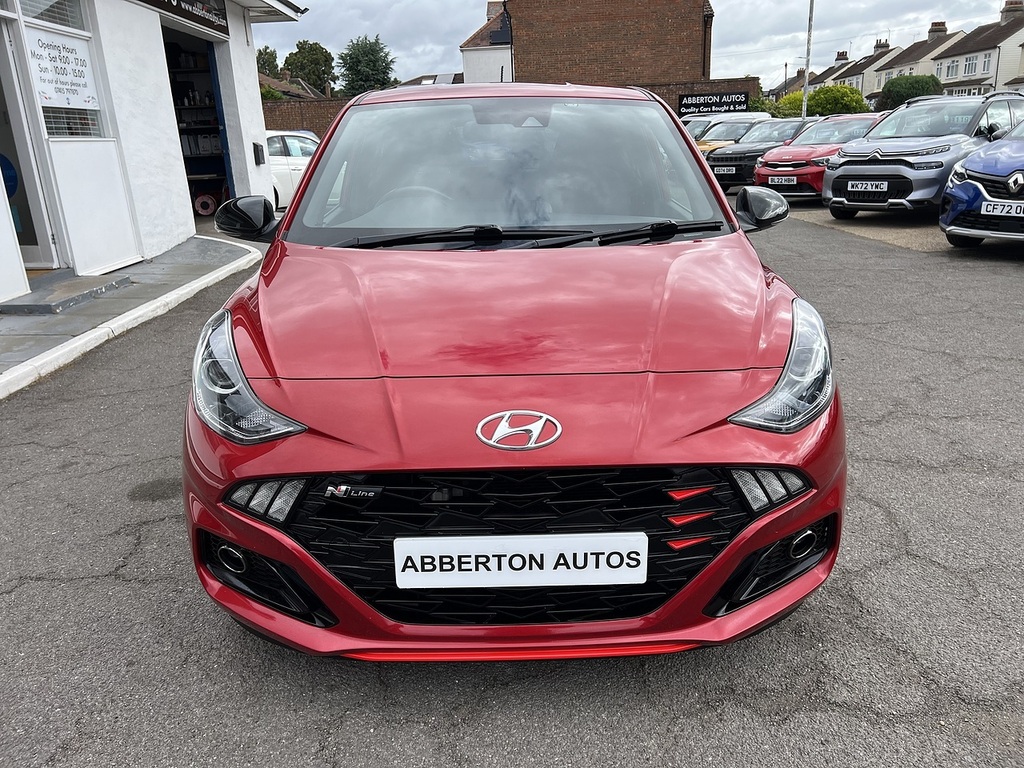 Hyundai I10 1.0 T-gdi N Line Hatchback Euro Red #2