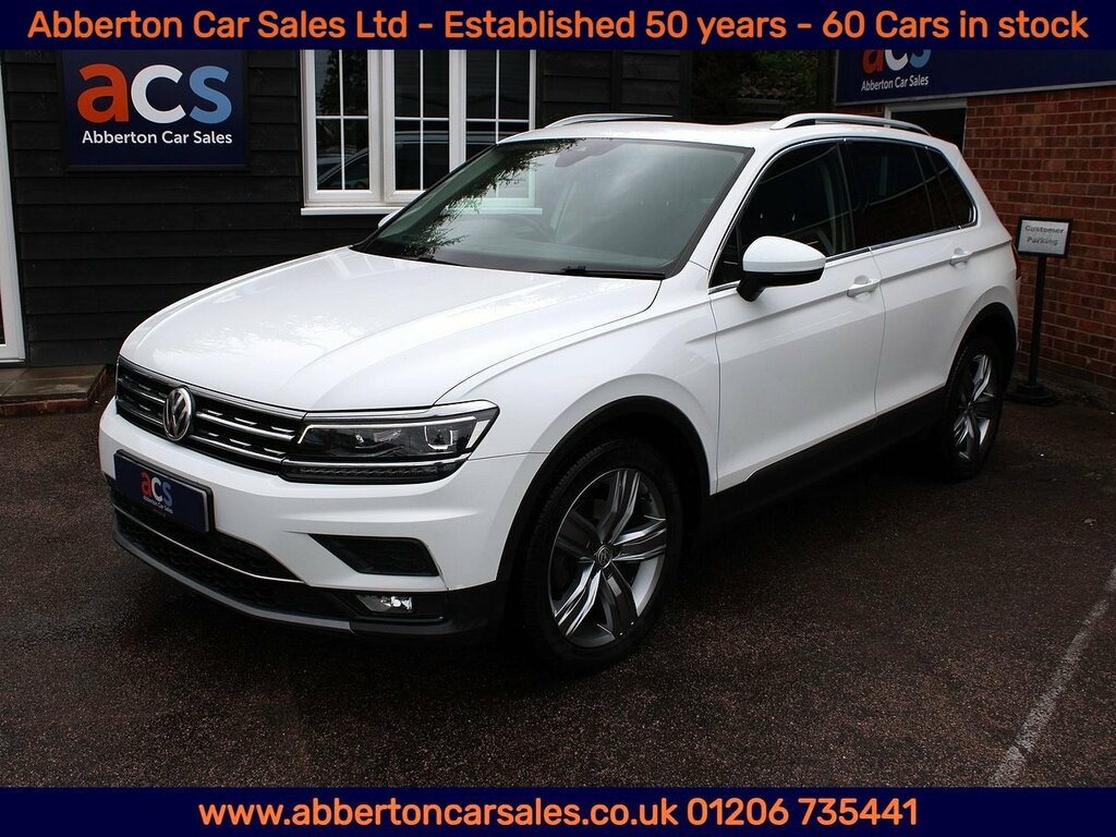 Volkswagen Tiguan Tdi Sel White