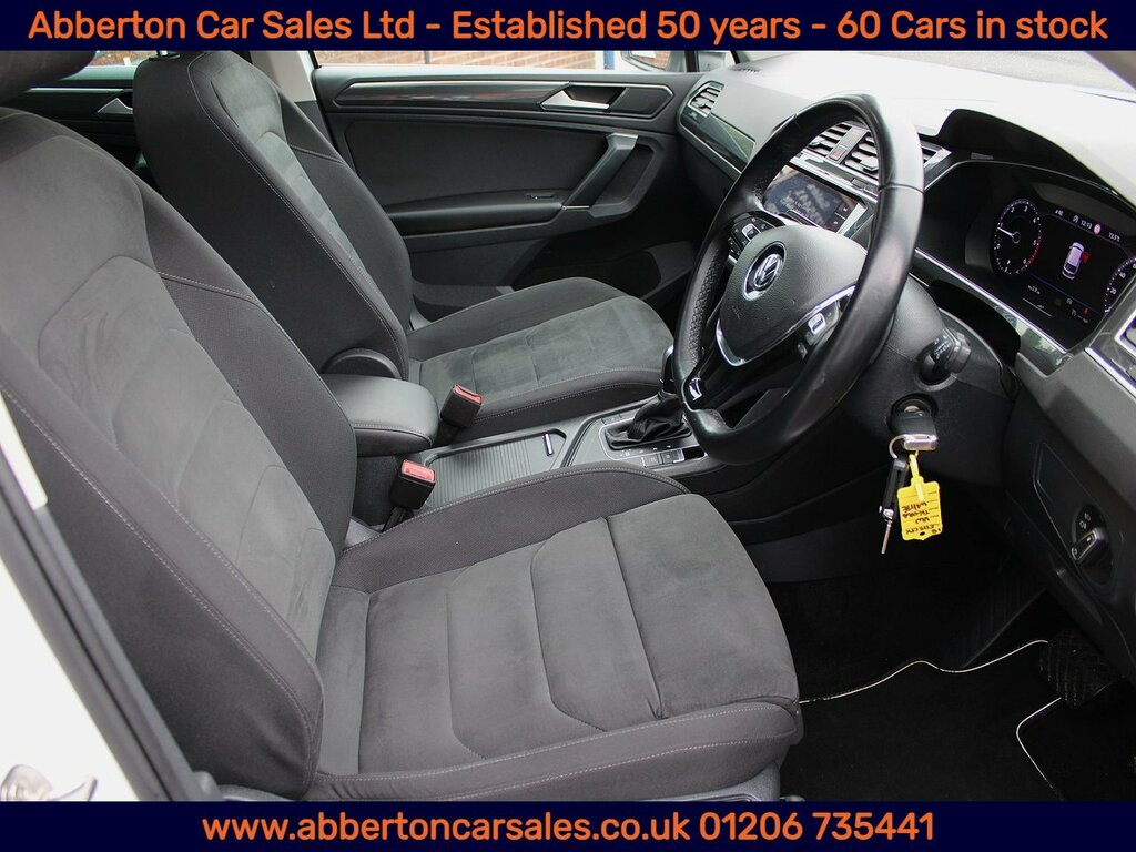 Volkswagen Tiguan Tdi Sel ET18ZPX White #6