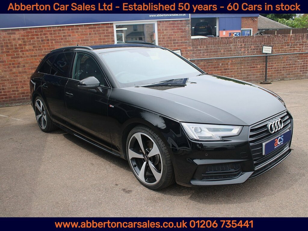 Audi A4 Avant Tfsi Black Edition SC67OGV Black #3