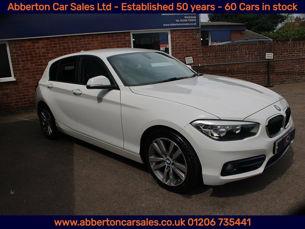 BMW 1 Series 118I Sport YH67LME White #3