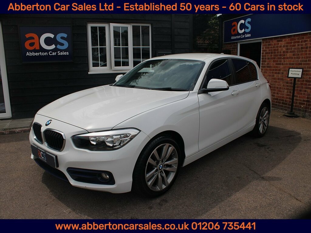 BMW 1 Series 118I Sport White